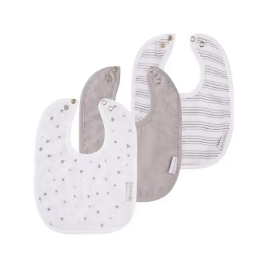Ely's & Co. Muslin Terry Bib  3 Pack image {4}