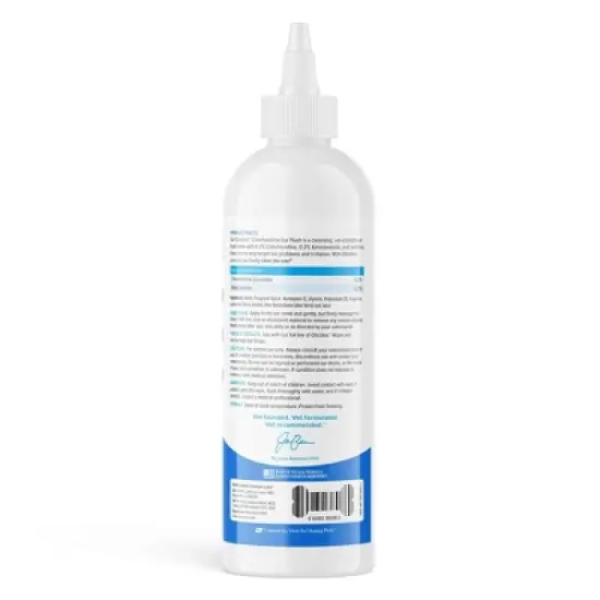 Vetnique Chlorhexidine Dog Ear Infection Flush Drops - 12 fl oz image {1}