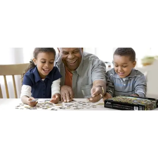 NHL Pittsburgh Penguins Game Day At The Zoo Puzzle - 500pc image {1}