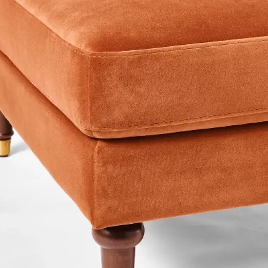 Mercer Cocktail Ottoman Rust - Threshold&trade; designed with Studio McGee image {3}