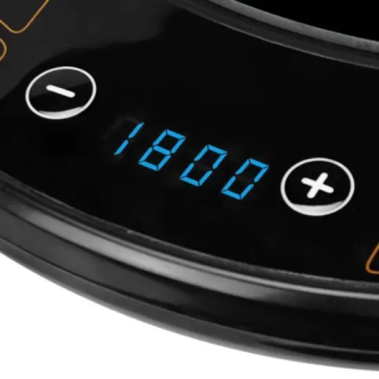 Brentwood Single Electric Induction Cooktop in Black image {2}