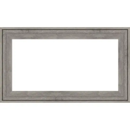 Amanti Art Regis Barnwood Grey Framed Dry Erase Magnetic Board image {11}