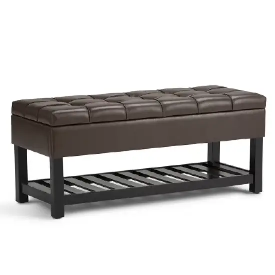 44" Wyatt Storage Ottoman Bench - WyndenHall image {11}