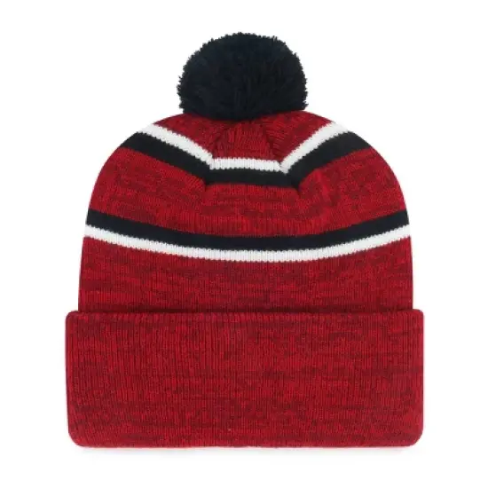 NBA Atlanta Hawks Couliour Knit Beanie with Pom image {1}