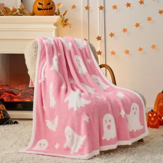 Snuggle Sac Ultra-Soft Halloween Throw Blanket, Seasonal Decorative Blanket 50*60" image {10}