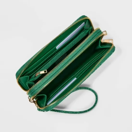 Women's Double Zip Wallet - A New Day&trade; image {2}