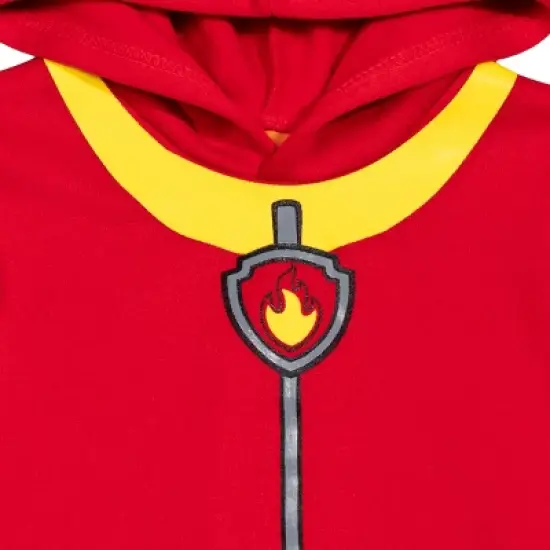 Nickelodeon Paw Patrol Marshall Toddler Boys Fleece Cosplay Pullover Hoodie Red  image {1}