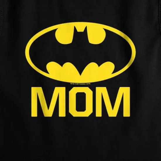 Women's Batman Bat Mom Sleeveless Crop Top Tank image {1}