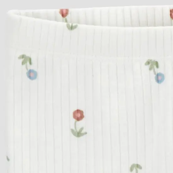 Carter's Just One You&reg; Baby Girls' 2pk Pants - Pink/Ivory image {2}