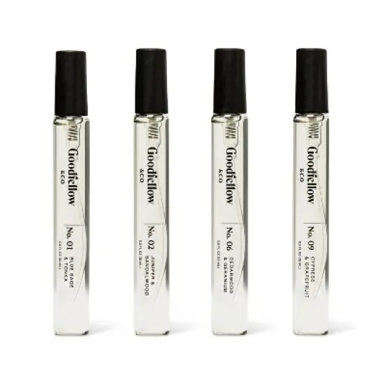 Men's Cologne Sampler Set - Trial Size - 0.5 fl oz/4ct - Goodfellow & Co&trade; image {1}