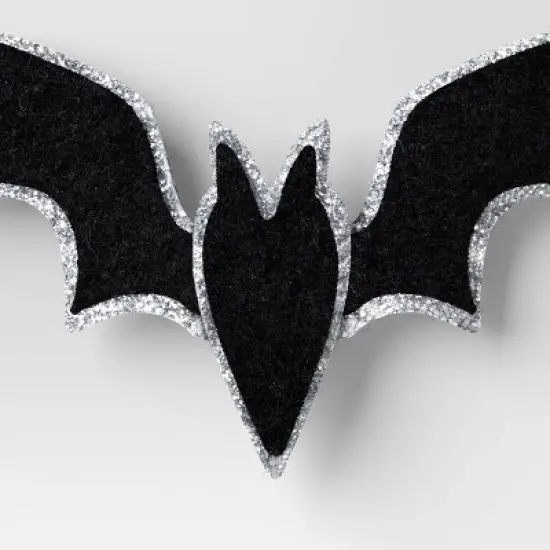 4pk Halloween Clip-on Bat Figurines - Hyde and EEK! Boutique&trade; Black image {2}