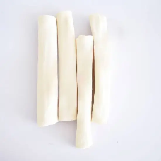Canine Chews Natural Rolls Beef Rawhide Dog Treats - 4ct image {4}