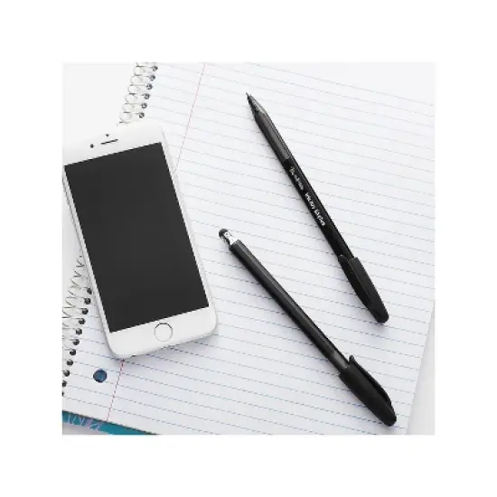 Paper Mate InkJoy Stylus Ballpoint Pen Medium Point Black Ink Dozen (1951348) image {3}