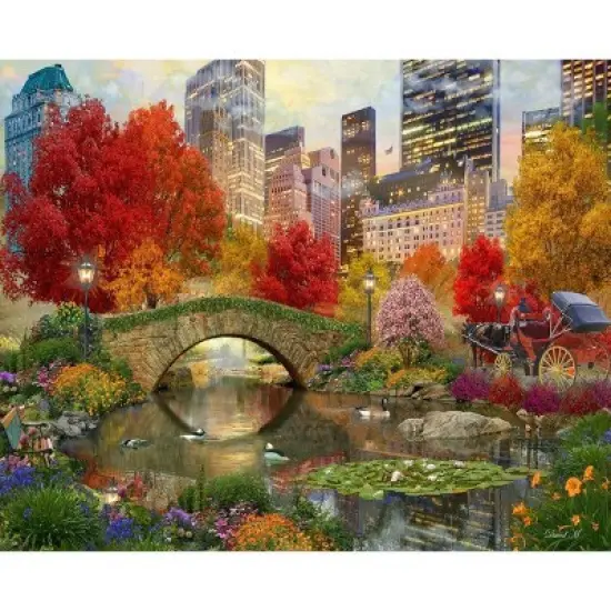 Springbok Central Park Paradise Puzzle 500pc image {1}