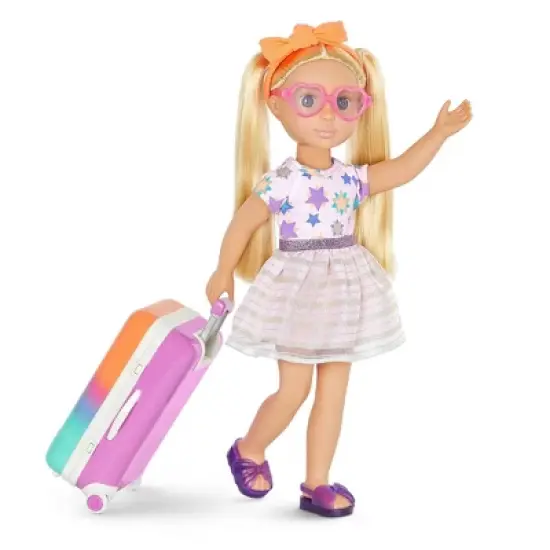 Glitter Girls Suitcase & Travel Outfit for 14" Dolls image {1}