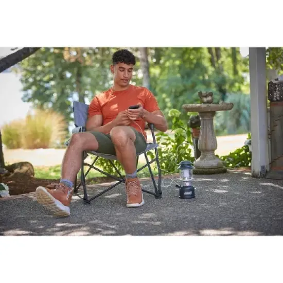 Coleman Forester Deck Outdoor Portable Chair - Gray image {6}