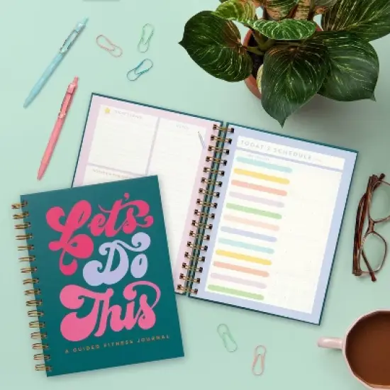 greenroom 6"x8" Spiral Guided Journal Let's Do This image {8}