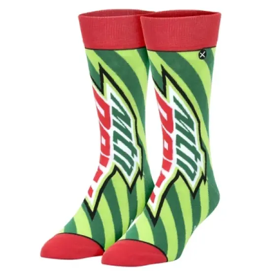 Odd Sox Pepsi Mountain Dew Merchandise Funny Crew Socks Men's, Assorted Styles image {3}