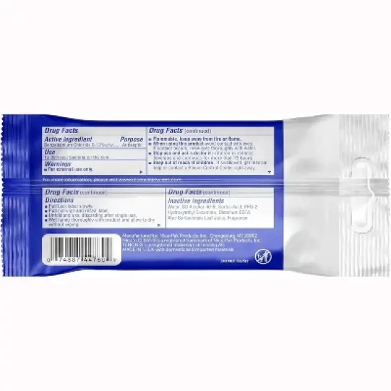 Nice N Clean - Hand Wipes Travel Pack's 20 Ct image {1}