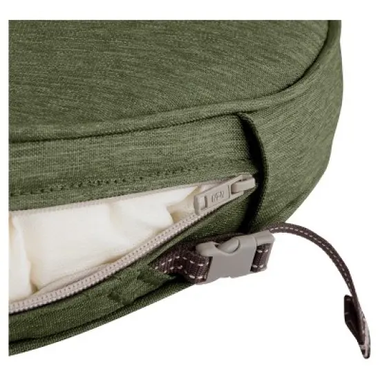 Montlake Fadesafe Round Patio Dining Seat Cushion Set - Heather Fern Green - Classic Accessories image {3}