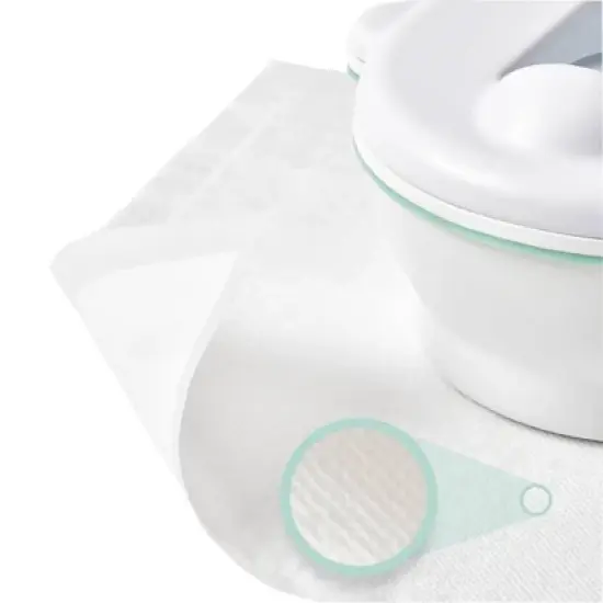 Frida Baby Potty Cleanup Essentials Leak-Proof Potty Liners and Disposable Floor Pads For Potty Training image {3}