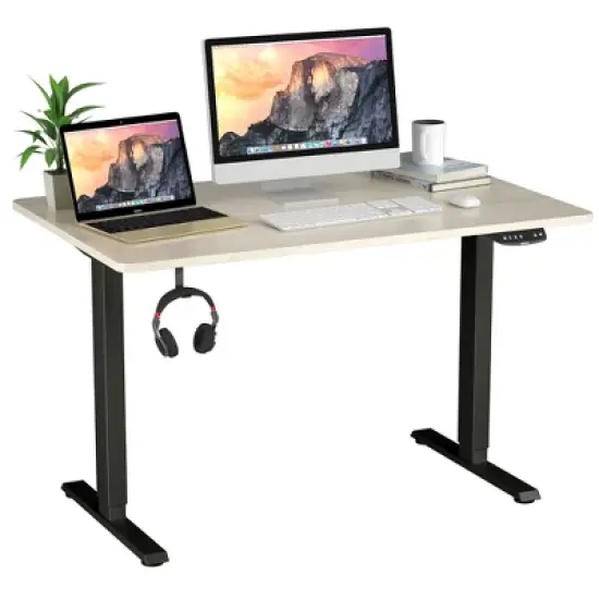 Costway Office Electric Adjustable Standing up Desk Dual Motor w/ Controller image {11}