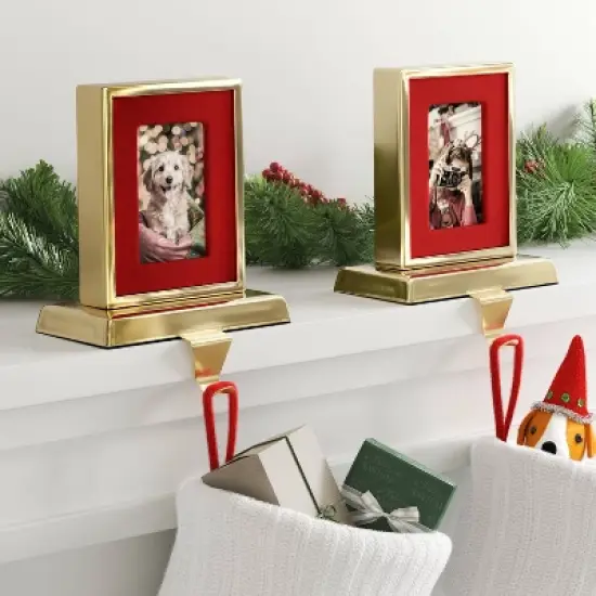 1pk Photo Frame Stocking Holder - Wondershop&trade; image {1}