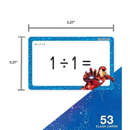 Disney Learning Avengers Division 0-12 Flash Cards Grade 3-5 image {2}