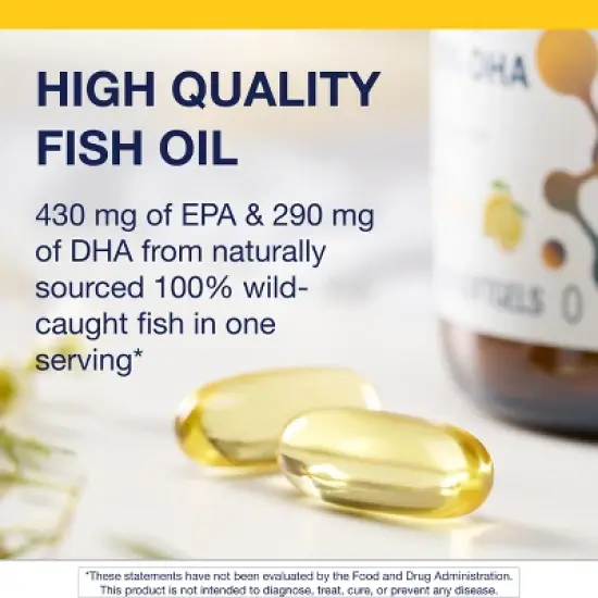 Metagenics OmegaGenics Fish Oil 720mg, High Potency Omega-3 EPA & DHA, Heart, Musculoskeletal & Immune Health Support, 60 Softgels image {3}