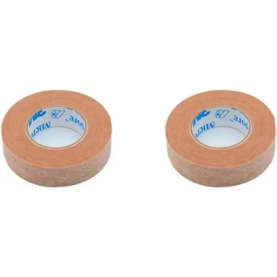 3M Micropore Tan Surgical Tape 0.5" Wide -2 Rolls image {2}