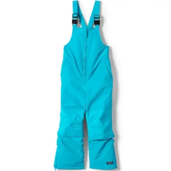Lands' End Kids Squall Waterproof Iron Knee Bib Snow Pants image {7}