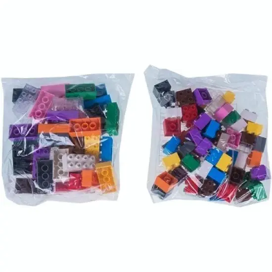 Strictly Briks Toy Large Building Blocks for Kids and Toddlers, 100% Compatible with All Major Brands, 12 Rainbow Colors, 108 Pieces - Ages 3 and Up image {4}