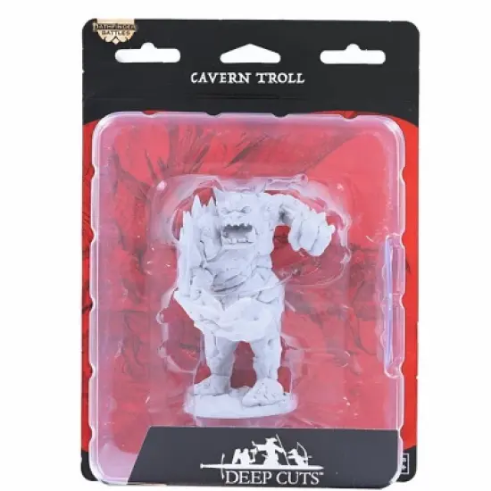 Neca Pathfinder Deep Cuts Unpainted Miniatures | Cavern Troll image {1}