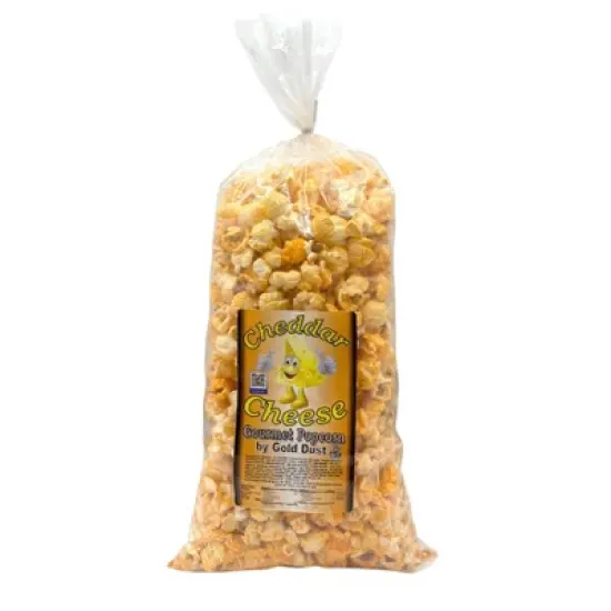 Gold Dust Kettle Corn 7 oz Cheddar Cheese Popcorn - Pack of 2 image {1}