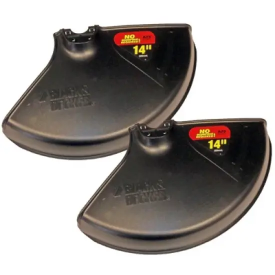 Black and Decker GH2000 GH1100 Trimmer 2 Pack Grass Deflector - 90566118-01-2PK image {2}
