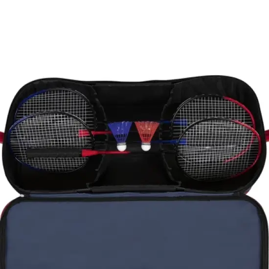 Zume Games Patriotic Portable Badminton Lawn Sports Set image {7}