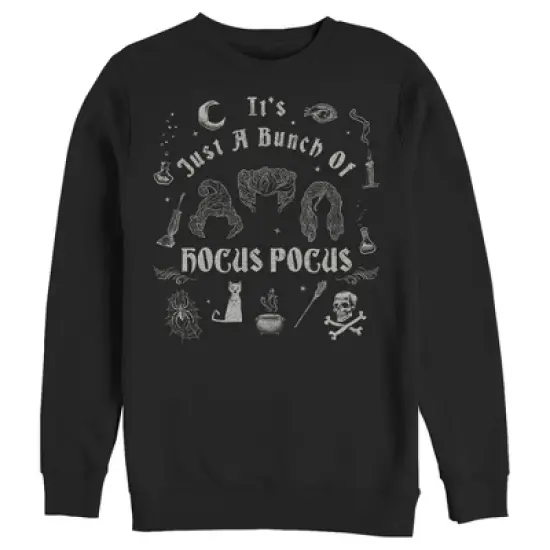 Men's Disney Hocus Pocus Spooky Icons Sweatshirt image {2}