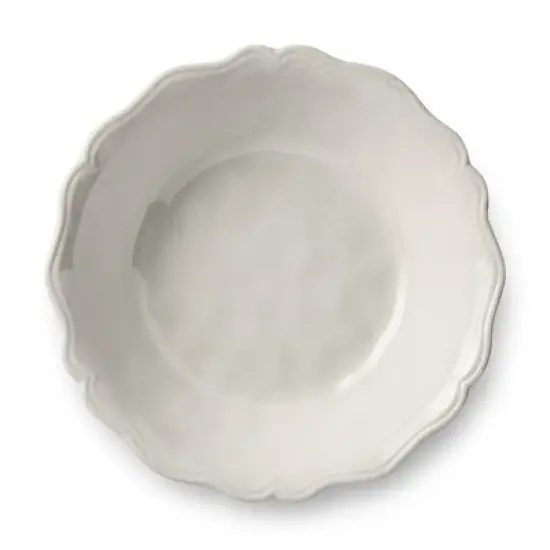 Certified International (Set of 4) 28oz Isabella Cream Crackle Melamine All Purpose Bowls image {2}