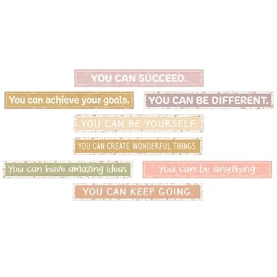 Teacher Created Resources&reg; Terrazzo Tones Believe You Can Mini Bulletin Board Set, 15 Pieces image {3}