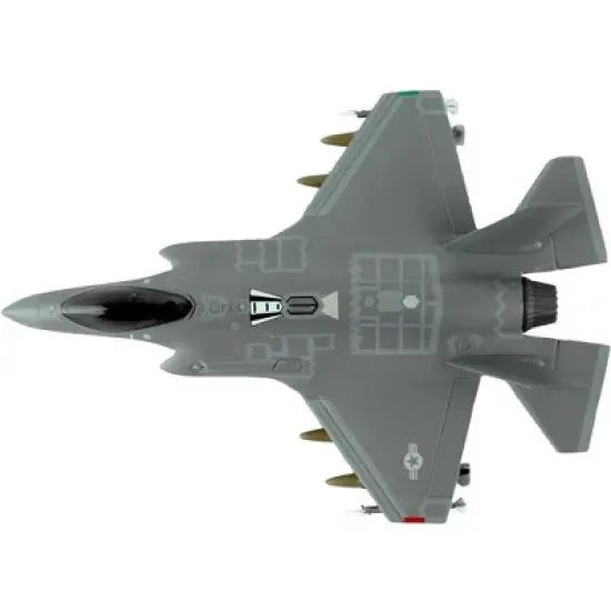 Lockheed Martin F-35 Lightning II Aircraft "AF08-0747 First in Service" USAF 1/144 Diecast Model Airplane by Postage Stamp image {4}