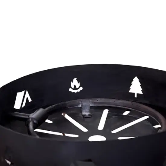 Stansport Propane Fire Pit With Lava Rocks image {2}