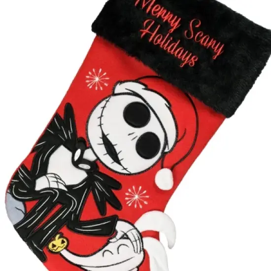 The Nightmare Before Christmas Jack Skellington Holiday Stocking 20" image {2}