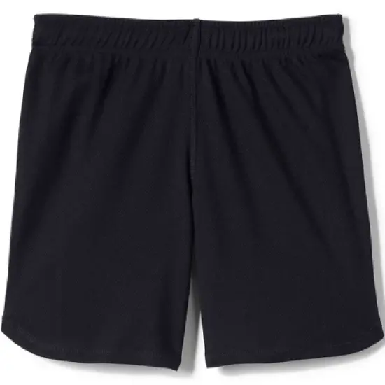 Lands' End School Uniform Girls Mesh Gym Shorts image {4}
