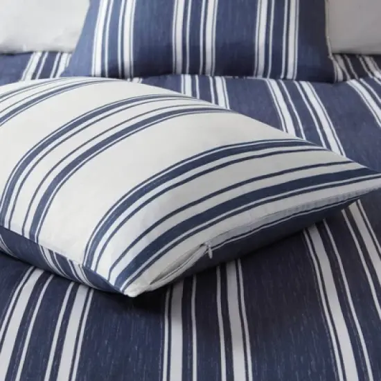 Intelligent Design 3pc Avery Striped Reversible Comforter & Sham Set image {10}