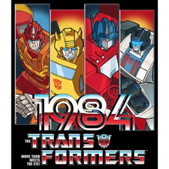 Men's Transformers Autobots 1984 Character Panels T-Shirt image {1}