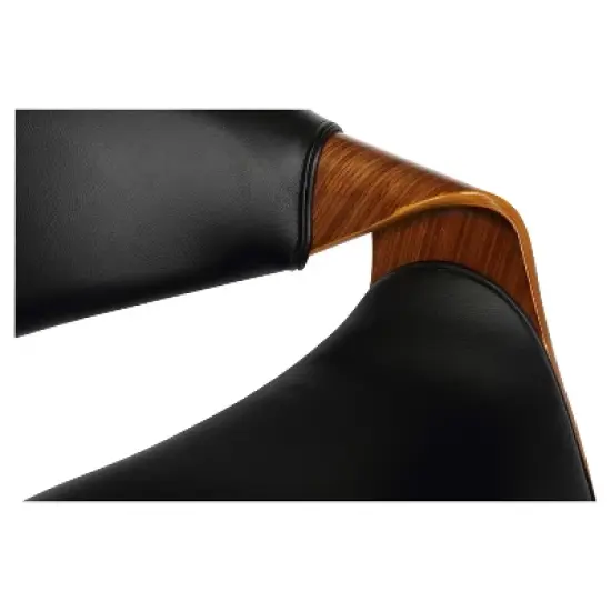 Butterfly Adjustable Swivel Barstool - Armen Living image {2}