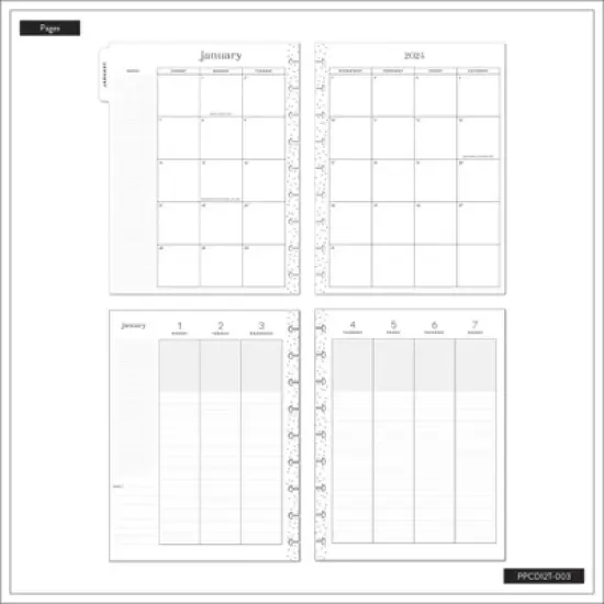 The Happy Planner 2024 9.75"x8.75" Classic Candace Carson Bold and Free image {8}