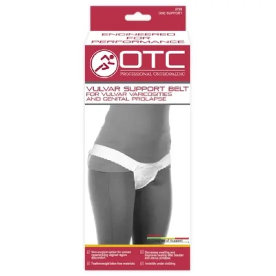 OTC Vulvar Support Belt for Women, Varicosities, Organ and Genital Prolapse Belt image {4}