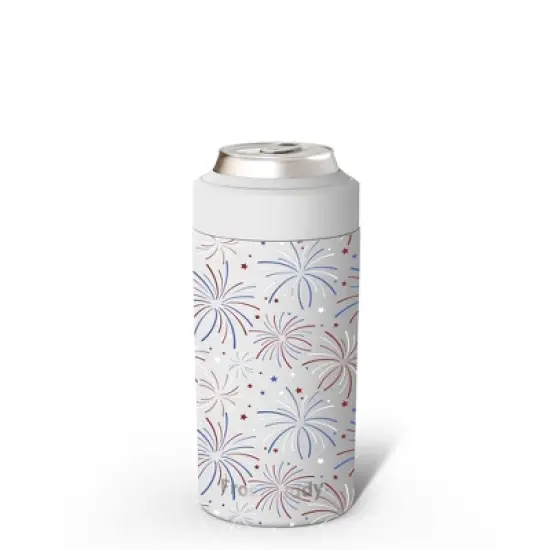 FrostBuddy Universal Buddy Insulated Can Cooler | Fits 12oz Cans, Slim Cans & Bottles | Stainless Steel Drink Holder image {2}