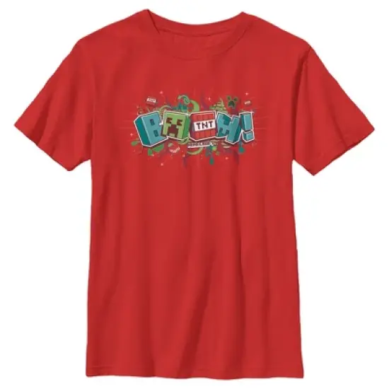Boy's Minecraft Boom T-Shirt image {3}